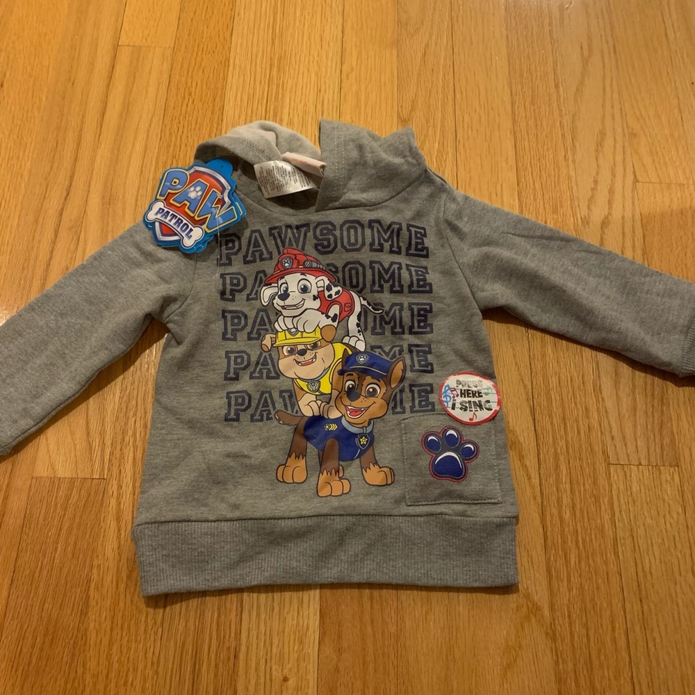 Paw patrol sweat shirt